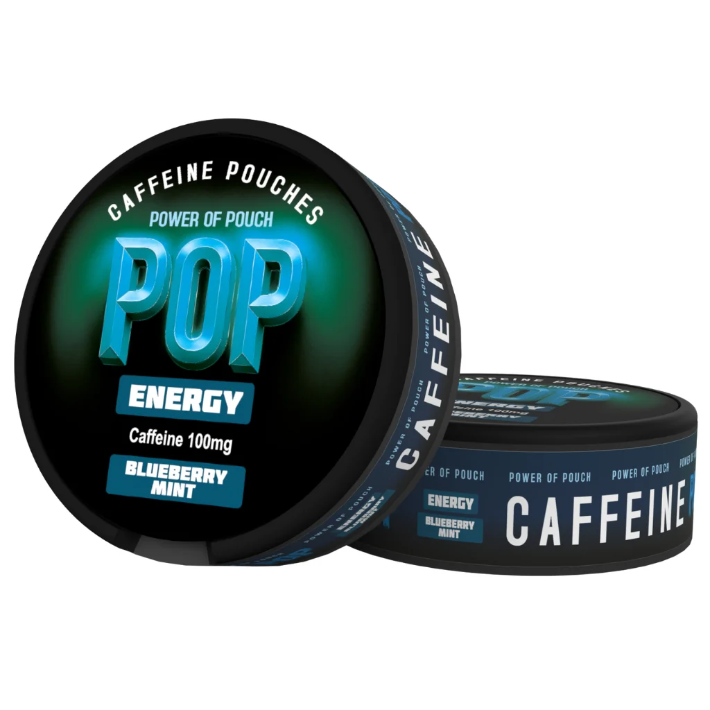 bbmint Pop Energy - Blueberry Mint 100mg - obrazek 1