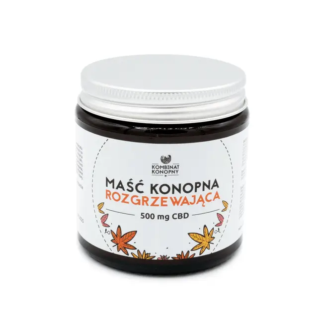 rozgrz Kombinat konopny - Maść konopna rozgrzewająca 500mg CBD 100g - obrazek 1