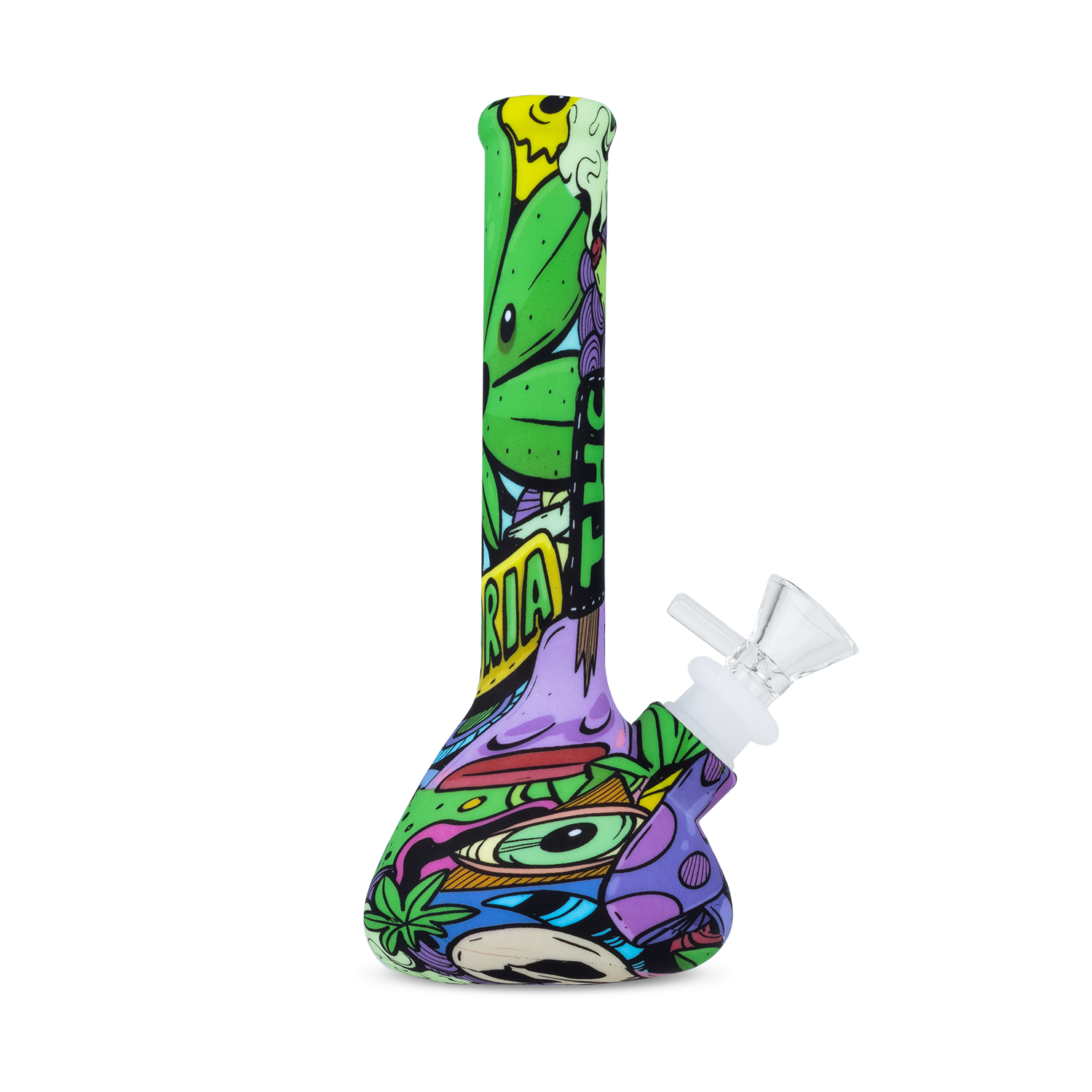 Euphoria_BONG_Whimsical_A_01_PACKSHOT Bongo silikonowe Whimsical 19cm - obrazek 1