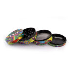Euphoria - Młynek metalowy Vibrant 63mm 4 części - obrazek 3