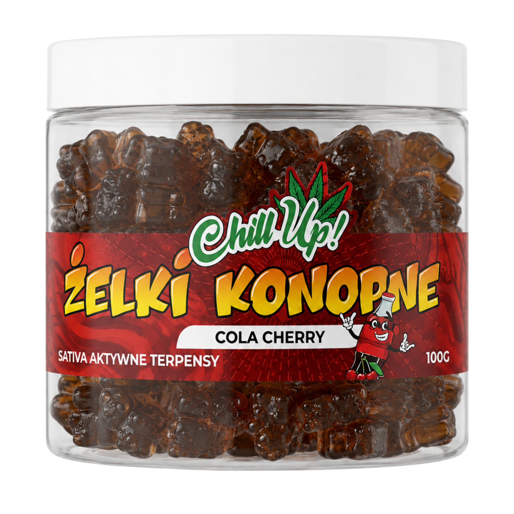 Cola cherry Chill Up! - Cola cherry 100g - obrazek 1